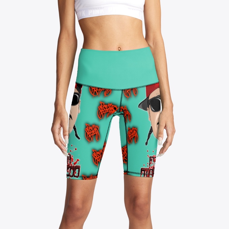 Fino Sickness Woman's Cutoff Leggings