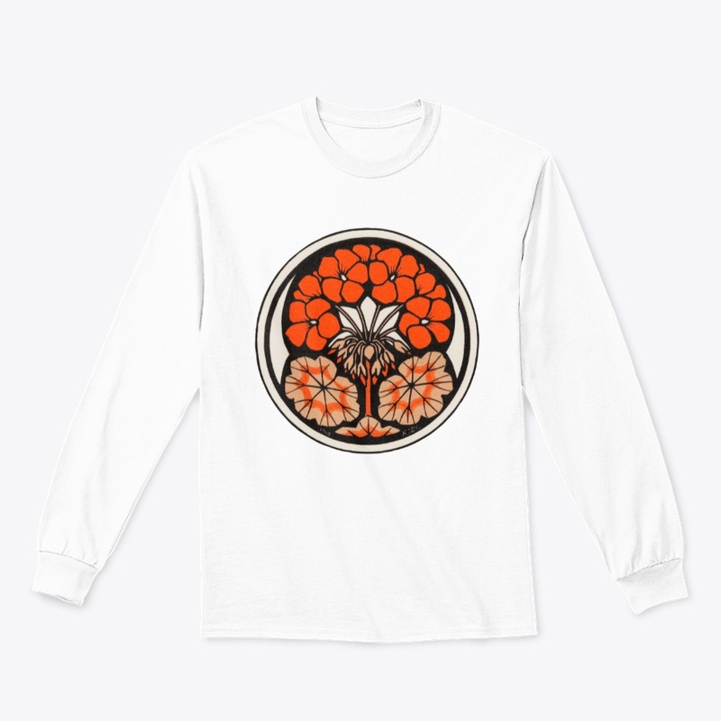 Bursting Orange Flower