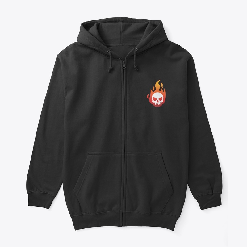 Badassery Inferno Zip Hoodie