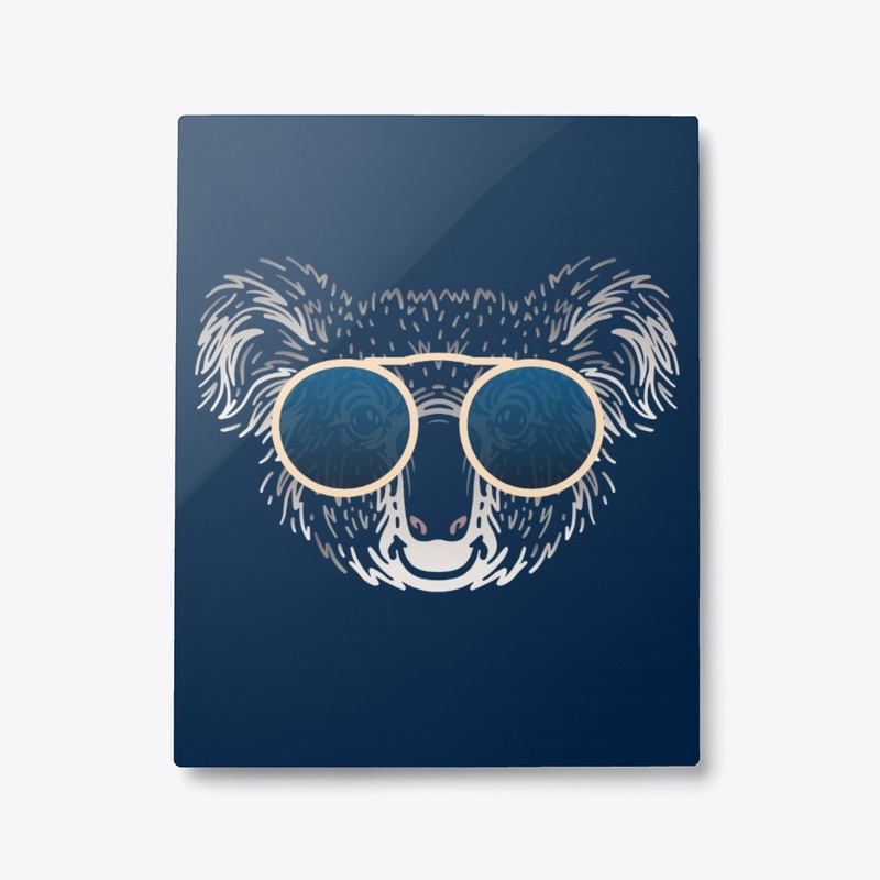 Cute Koala in Sunglasses (Colored+sg08)