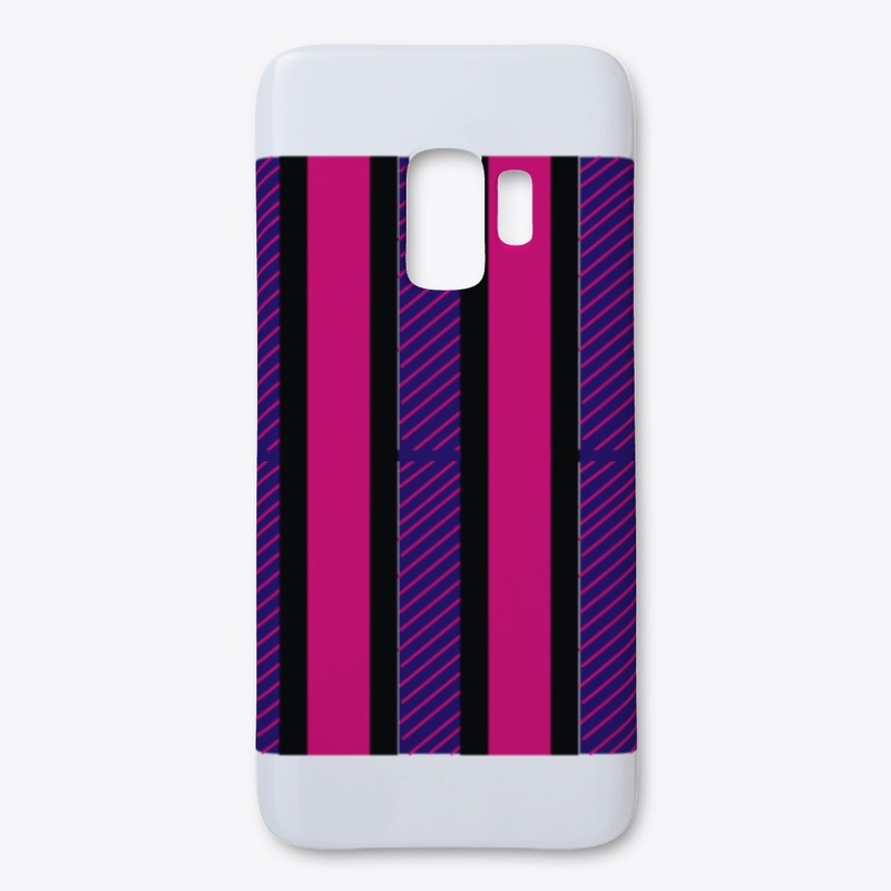 Magenta and Blue Phone cover
