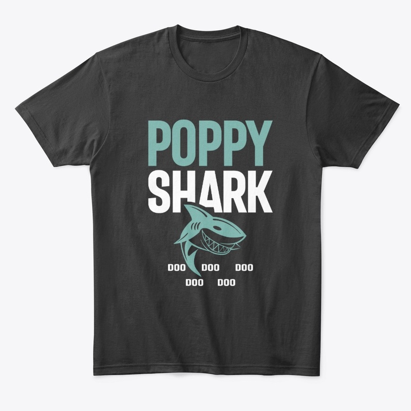 Poppy Shark T-Shirt Doo Doo Doo Gift