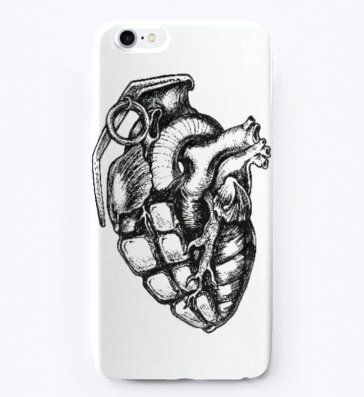 Heart Grenade Sketch