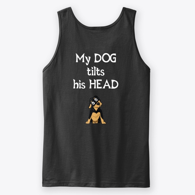 My Dog tilts his head - DARK