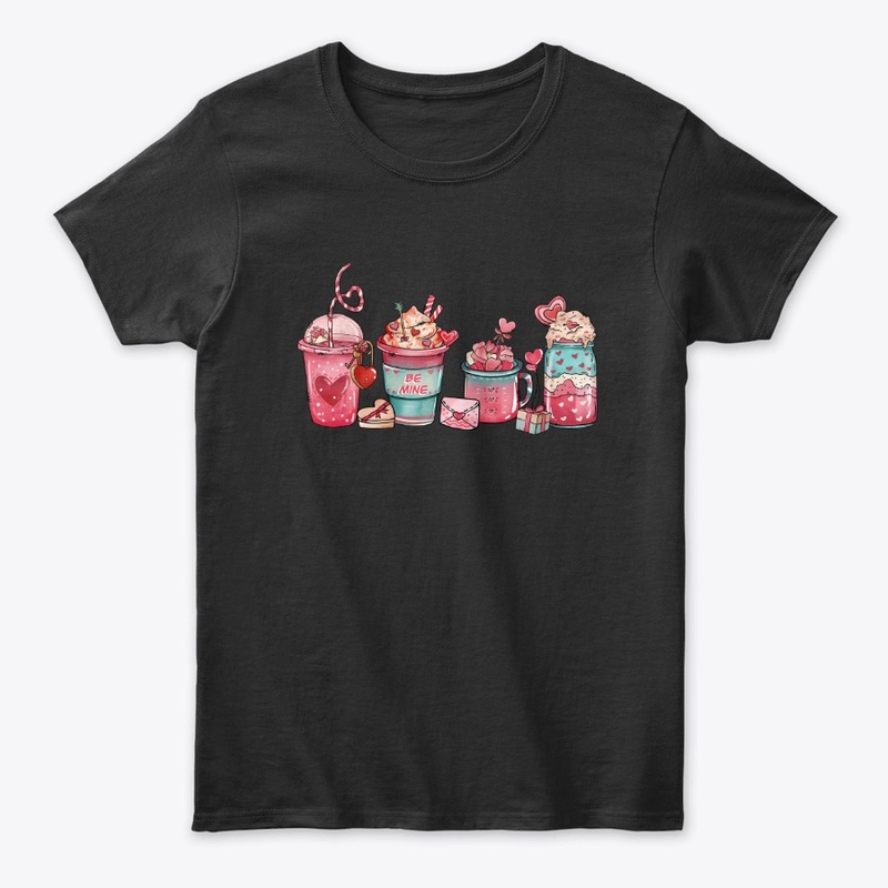 Kawaii Coffee Valentine – Cute Cup Desig