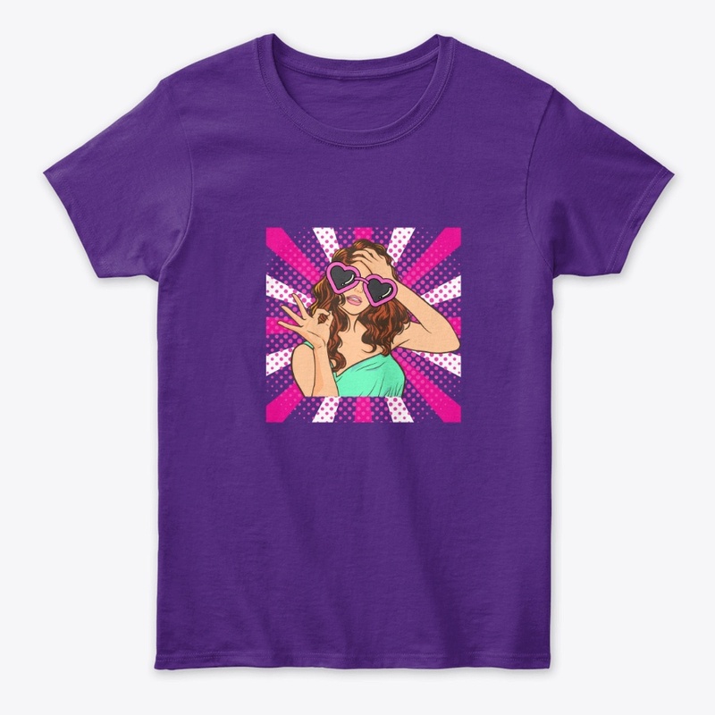 Graphic printed woman shirt 