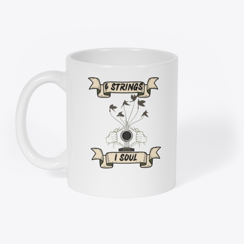 6 Strings, 1 Soul - Mug