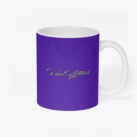 "Queen Kat" Collection Rich Purple T-Shirt Back