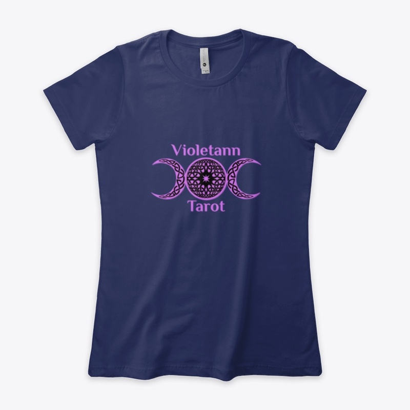 Violetann Tarot Logo (black)