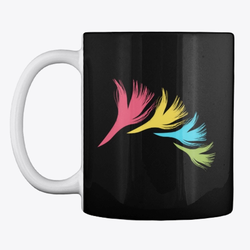 TREE MODERN SIMPLE FEATHER DESIGN