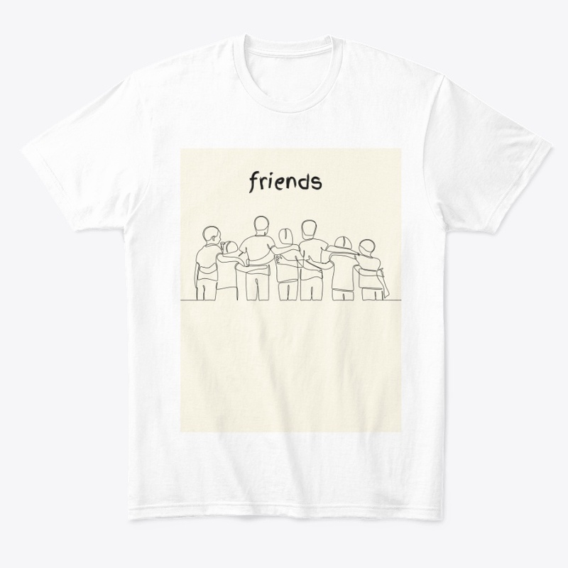 "Colorful Friends Tee"
