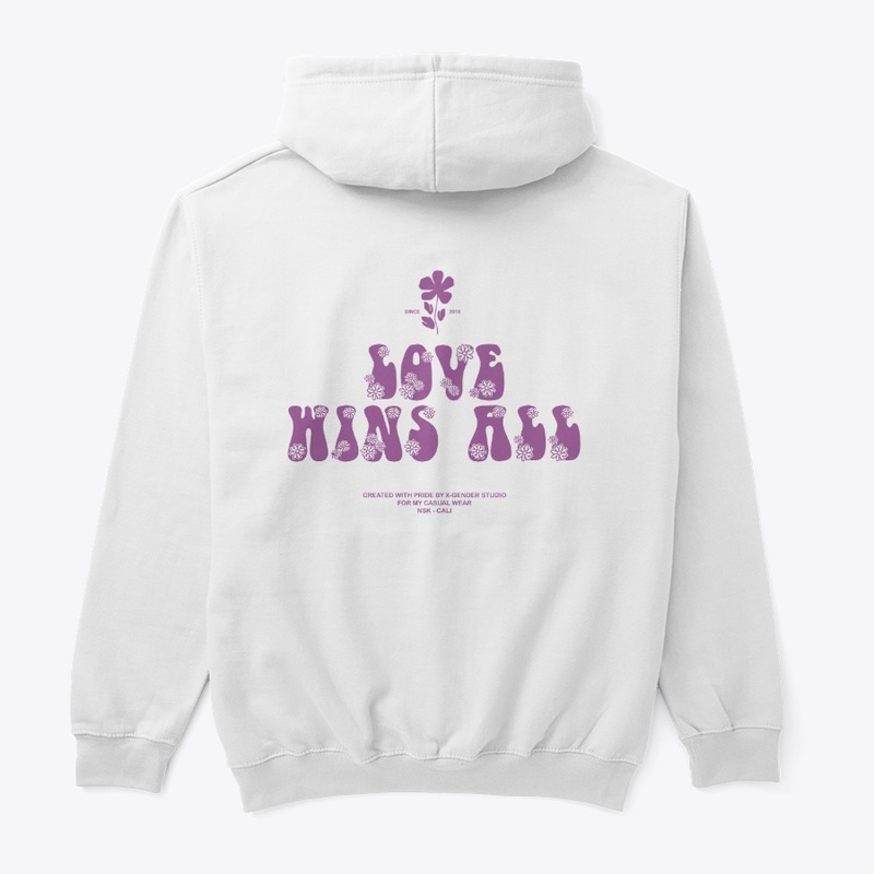 Gay pride clothing set, back print