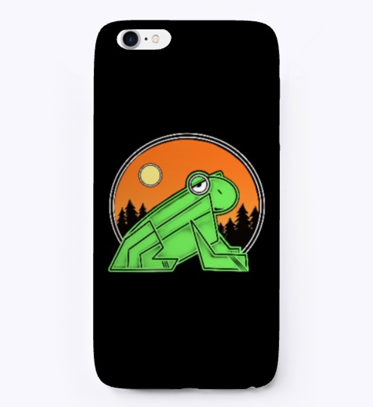 A frog and the moon...3