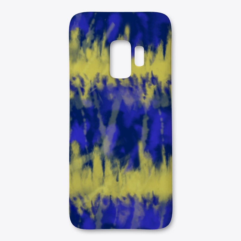 BLUE-GOLD SAMSUNG CASE