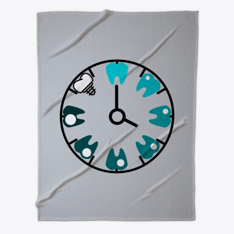 TOOTH DECAY CLOCK - BLACK