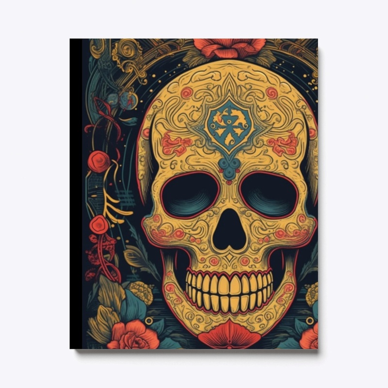 Embrace Afterlife: Dia de Muertos Skull