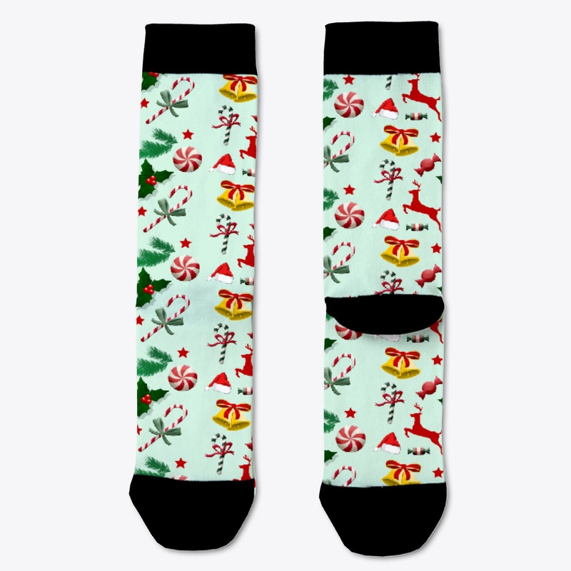 Christmas Jumble Socks
