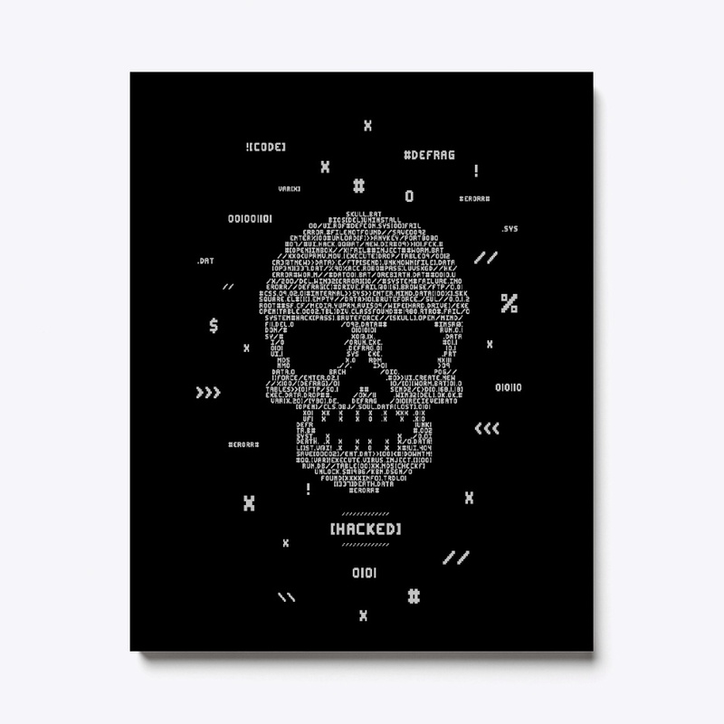 Hacked Skull