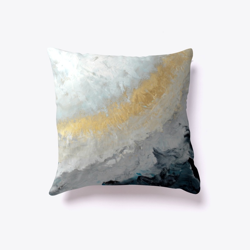 'The Light That Surrounds Me' pillow