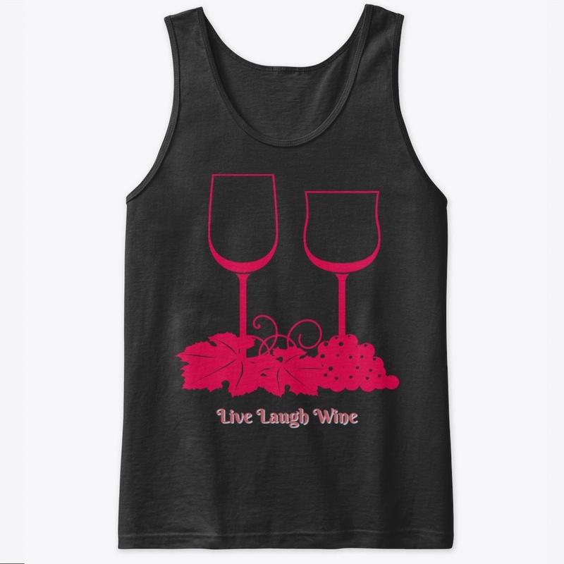 Live Laugh Wine apparel