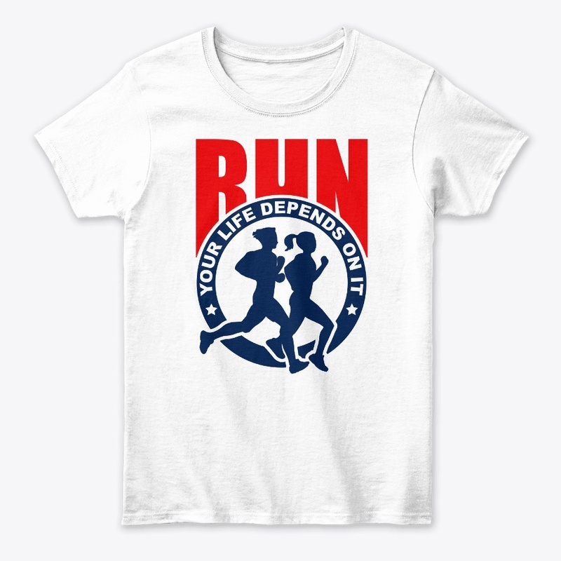 Run 1 - Red and Navy