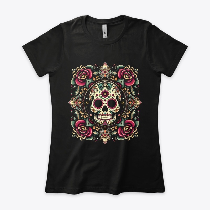 Calavera Sugar Skull Día de Muertos