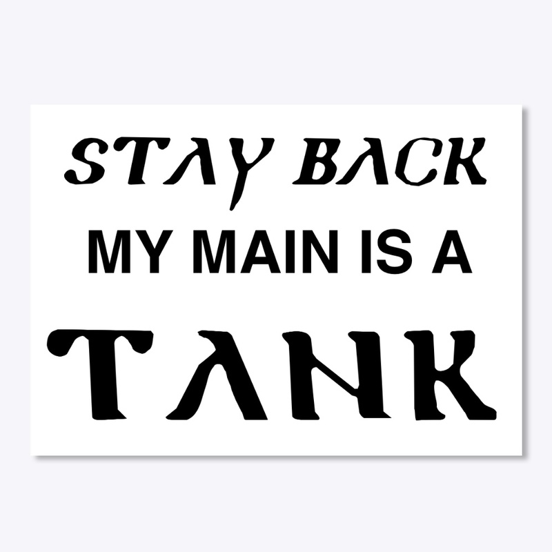 Tank Bumper Sticker