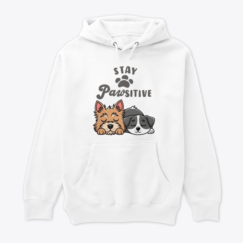 Stay Pawsitive Art Of Dog & Cat