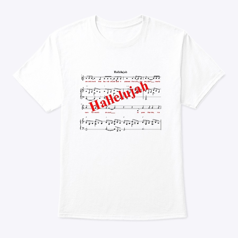 Hallelujah music song sheet