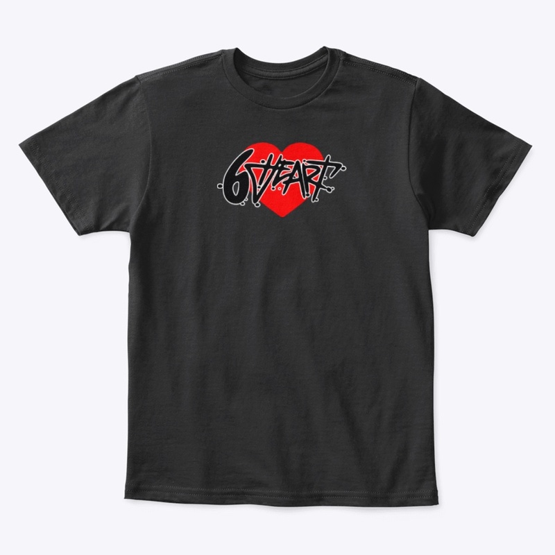 6 Heart Tee