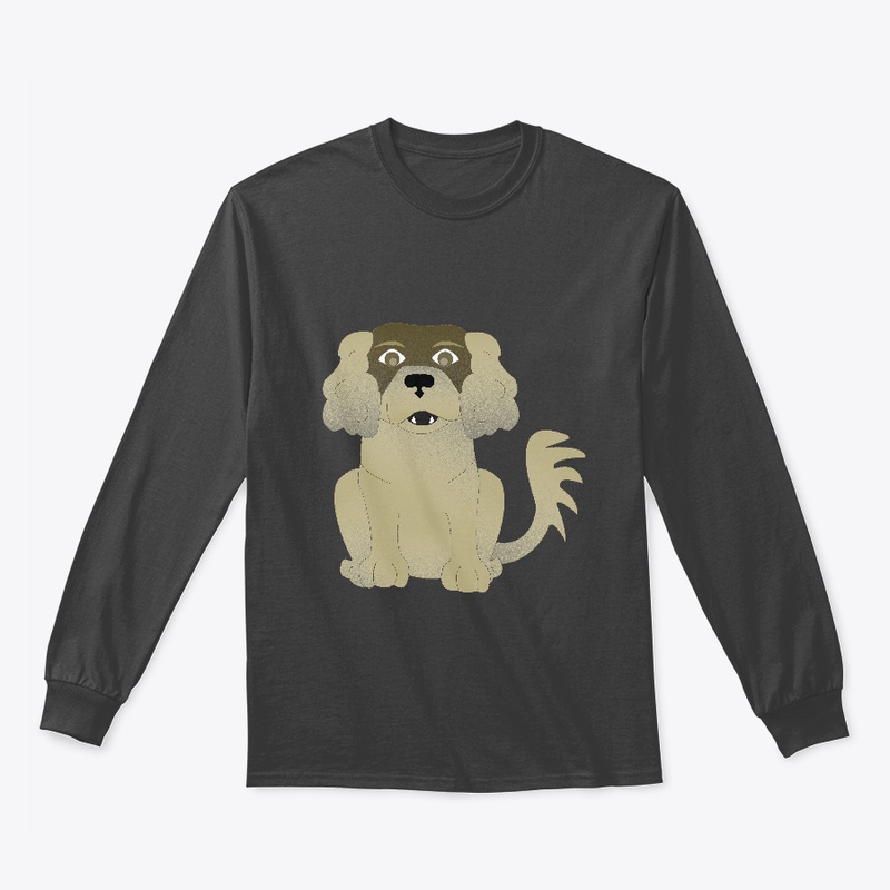 Happy Sitting Spaniel