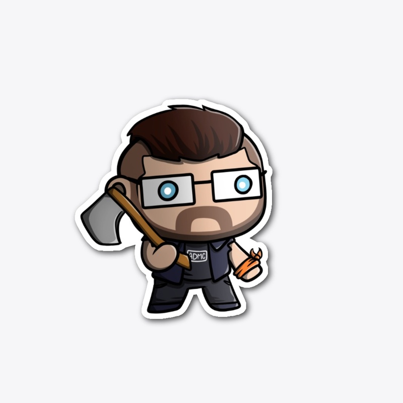 Eddie Baker Chibi Sticker