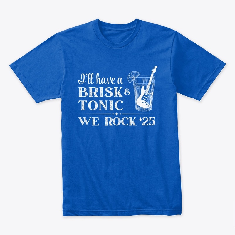 We Rock 25 - White Print