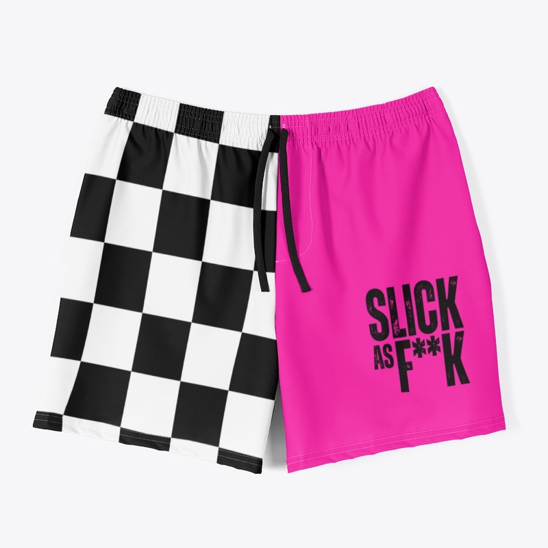 Slick AF Mens Swim Trunks