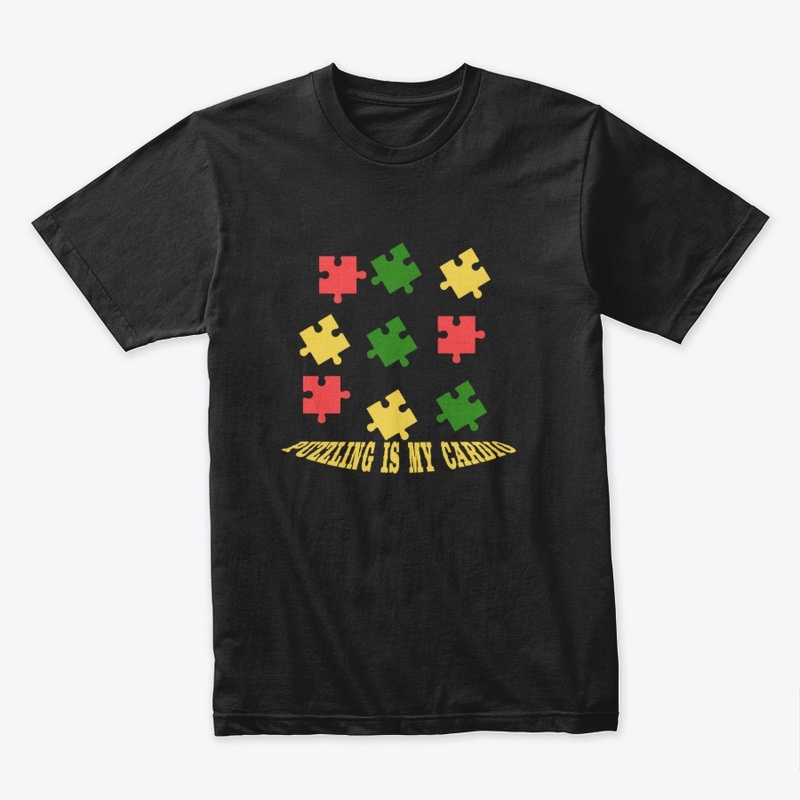 Puzzling Is My Cardio Puzzle Lover