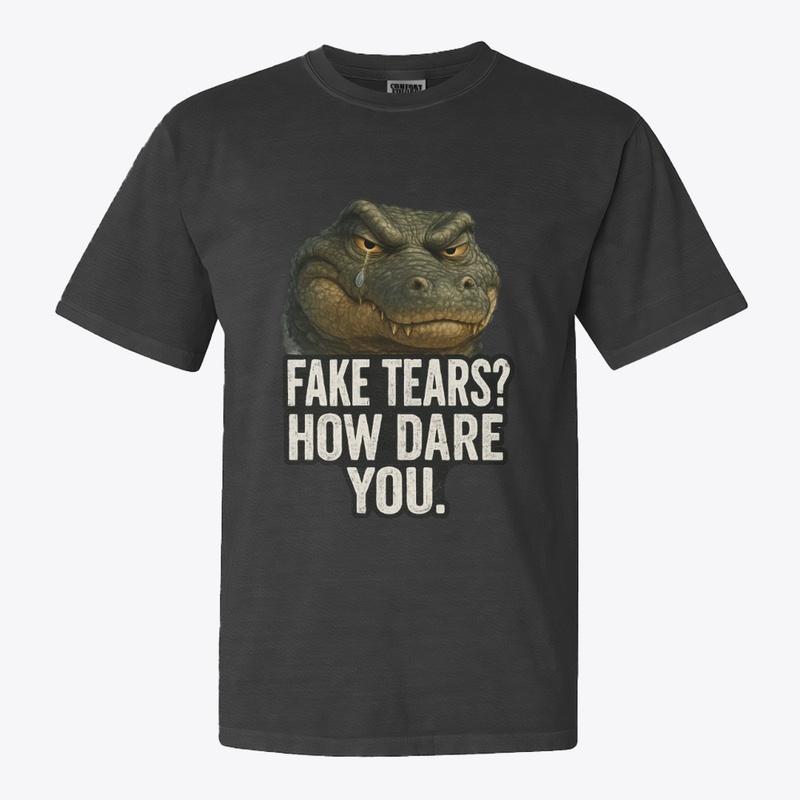 Alligator Fake Tears Tee!
