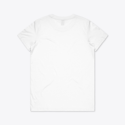 Funny Puppy White Camiseta Back