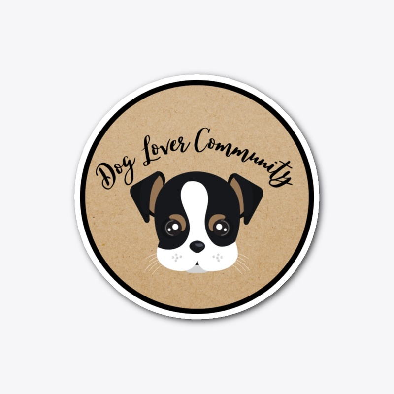 DOG LOVER COMMUNITY STICKER
