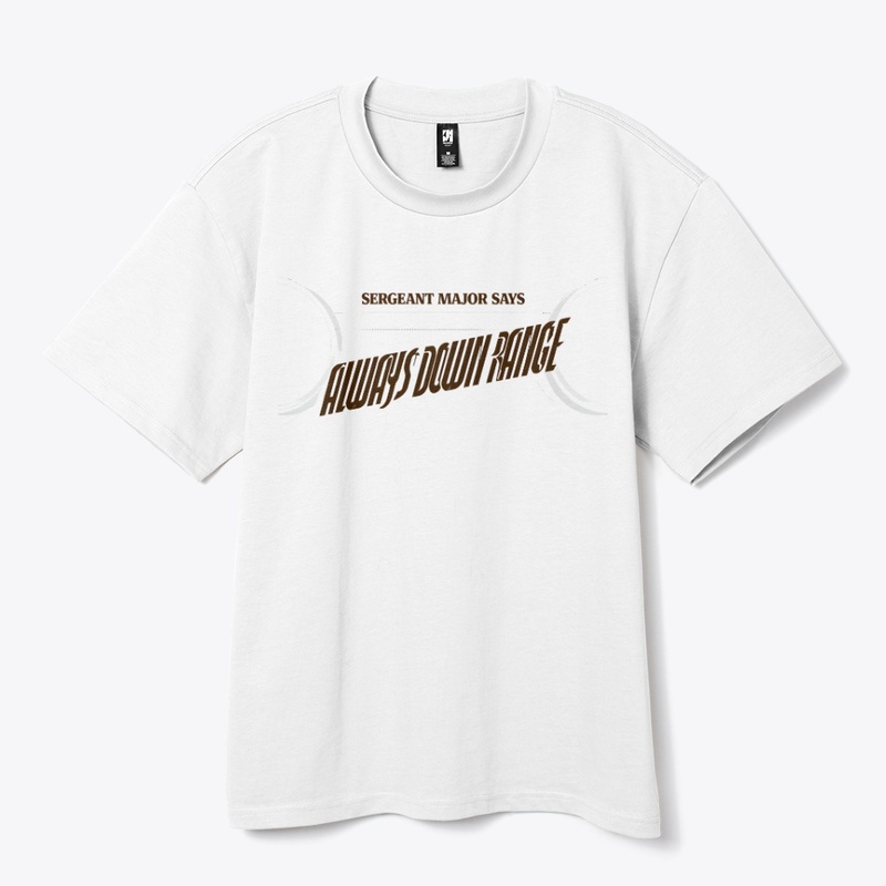 Always Down Range March 2026 - Heavy Tee