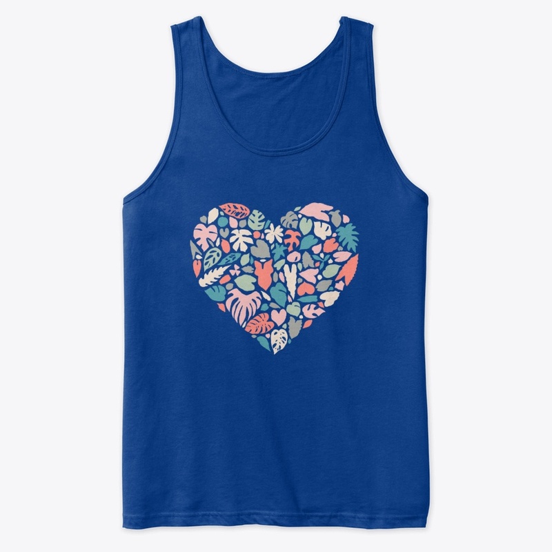 Houseplant Love Tropical Plants Pattern