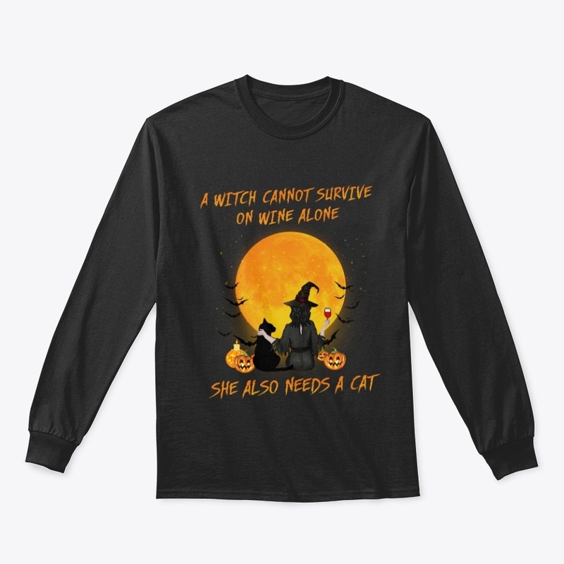 A witch cannot survive on wine alone Cat