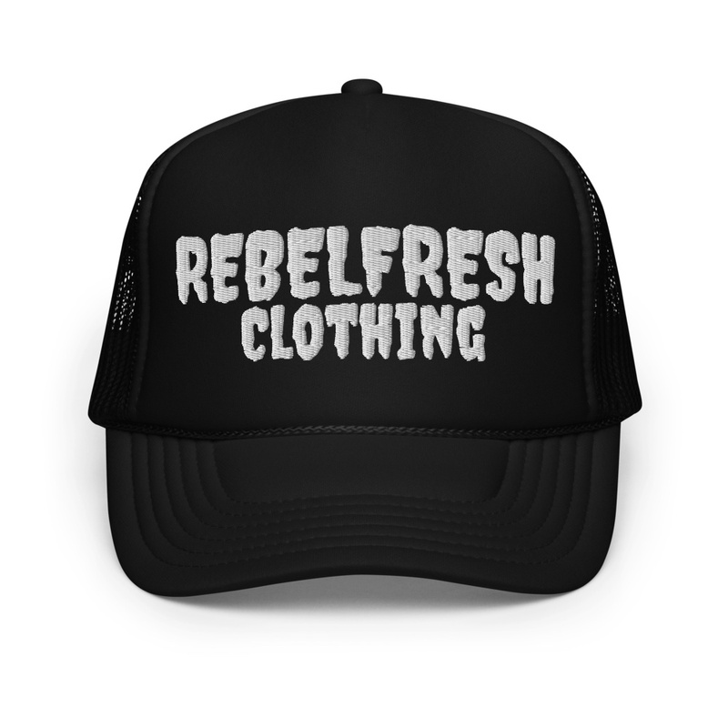 Rebelfresh clothing creepy front trucker