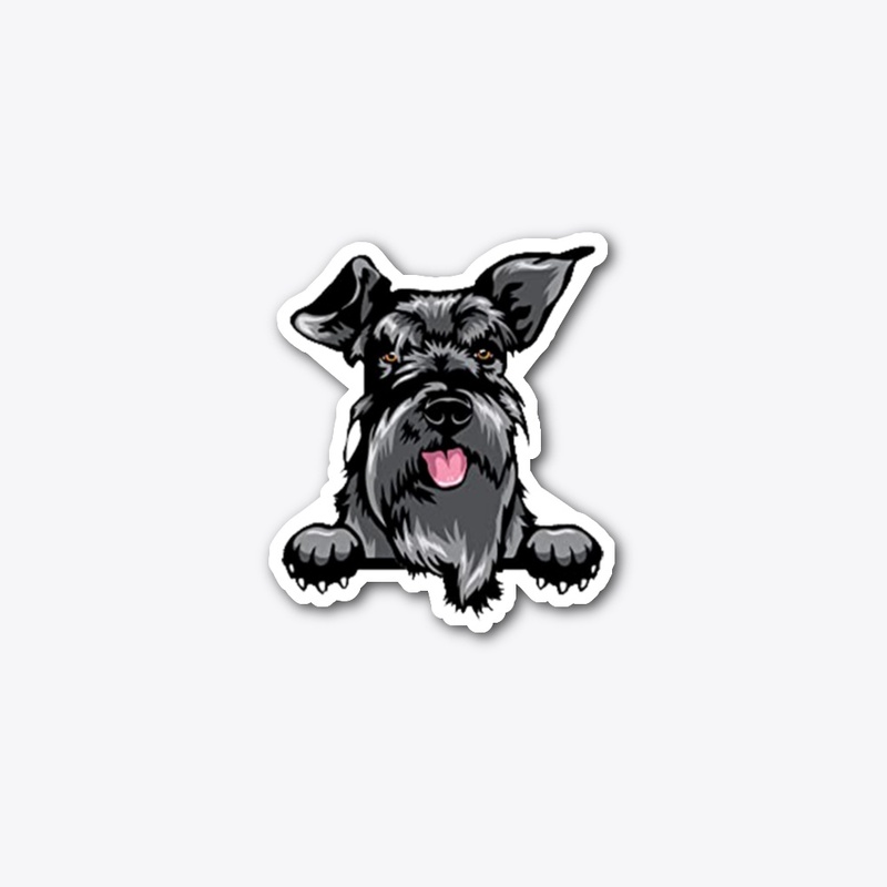schnauzer sticker