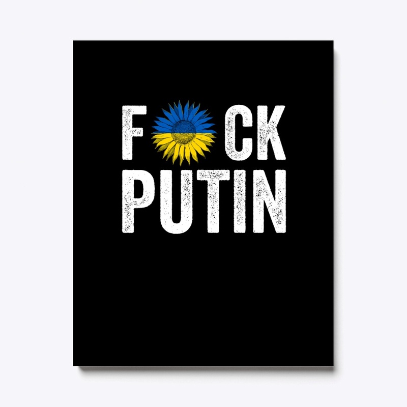 Fuck Putin Ukraine Flag Shirt