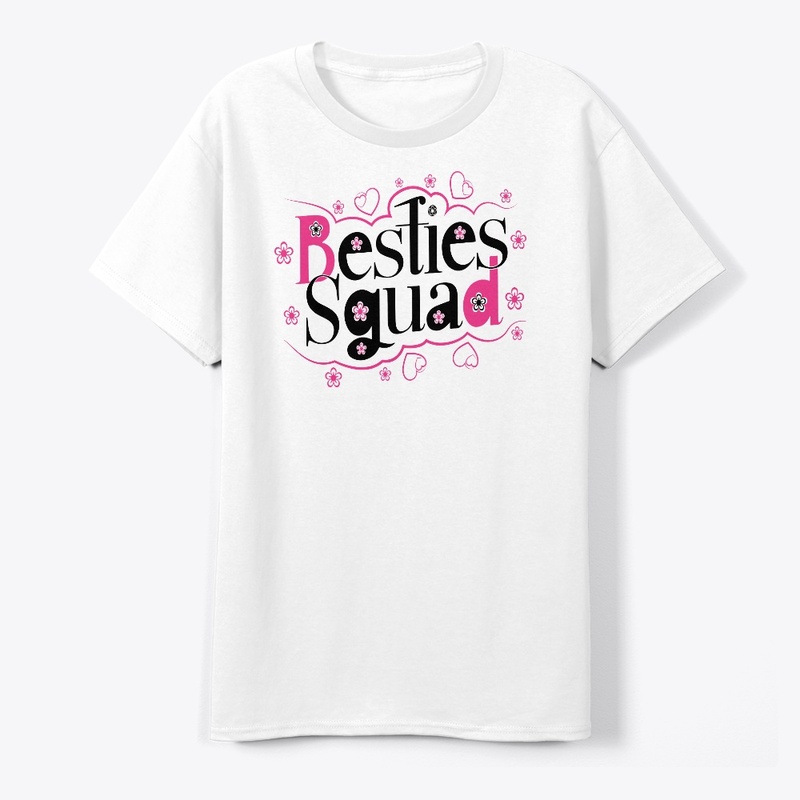 Trendy Besties Squad T-Shirt Design