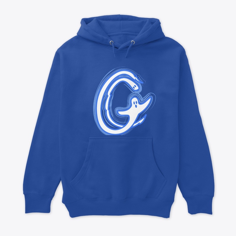 Ghost Crusaders Rock Star Blue Logo