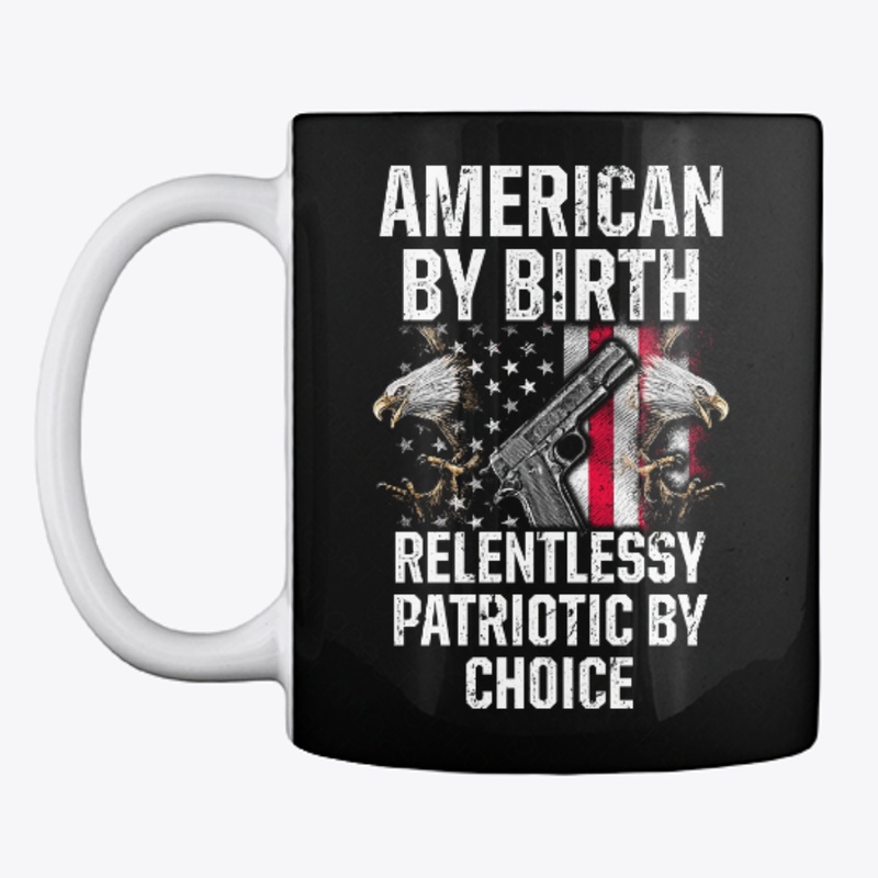PATRIOTIC - AMERICAN BY BIRTH M 0055