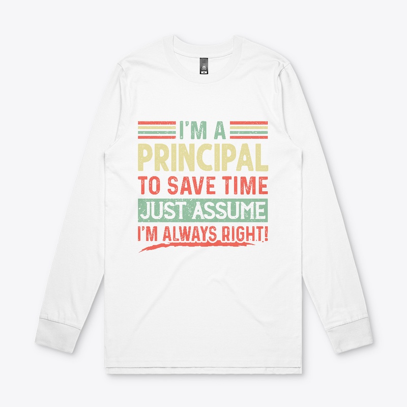 I'm a principal