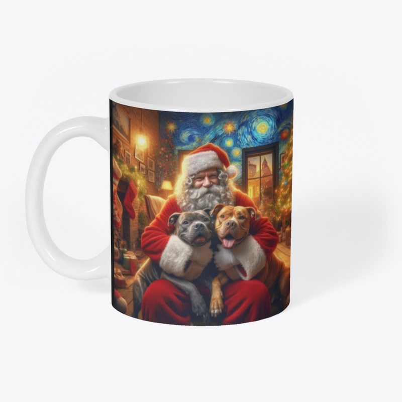 Pitbulls & Santa