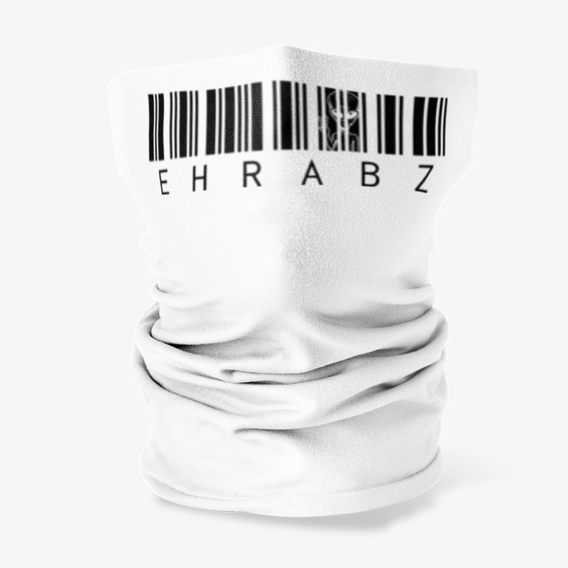Black Barcode Neck Gaiter